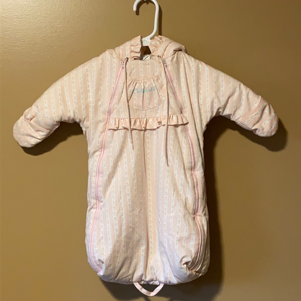 Osh Kosh Vintage Floral baby Sleeping Bag stroller